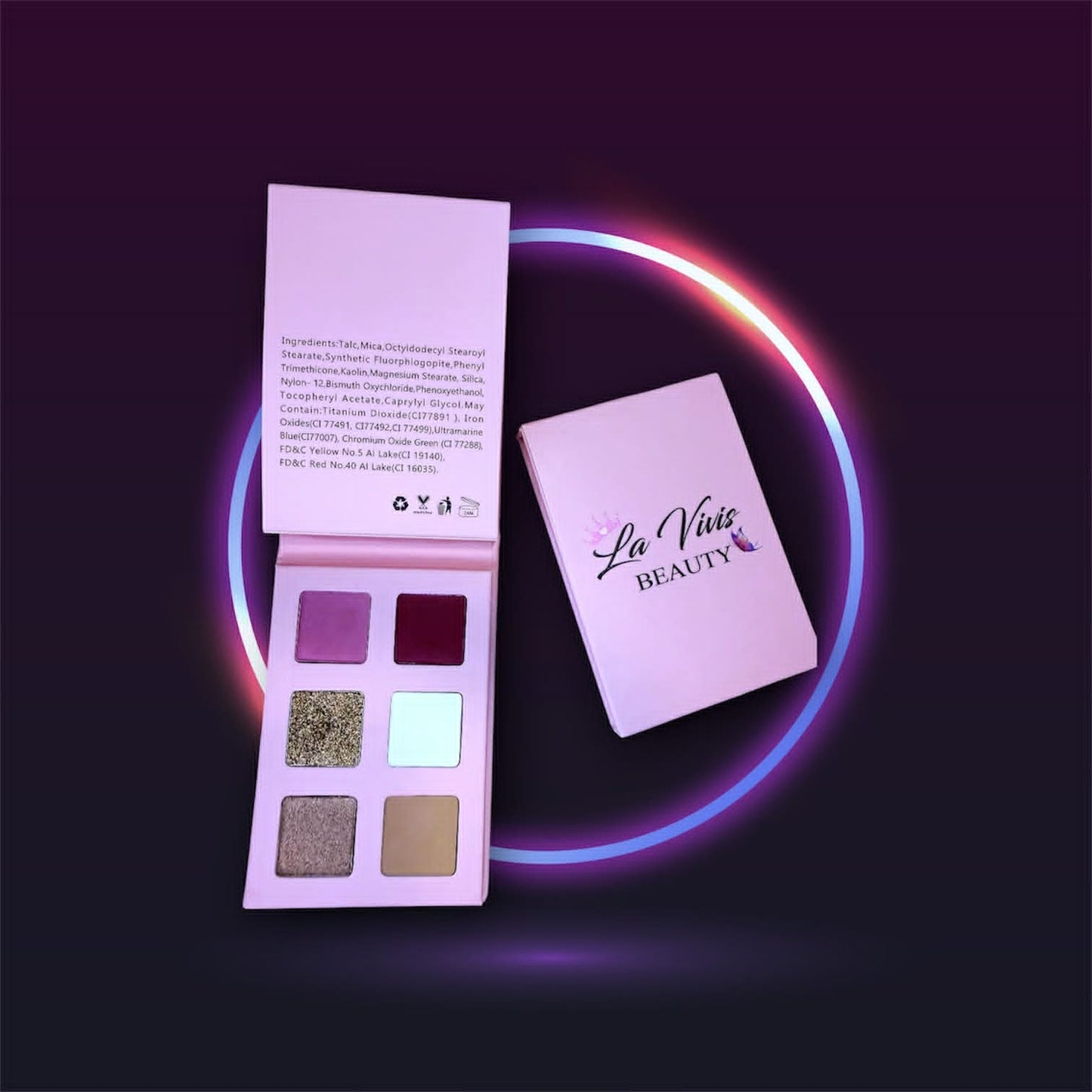 La Vivis Beauty Eyeshadow Palette