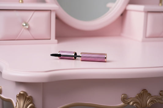 La Vivis Pink Rhinestone Mascara