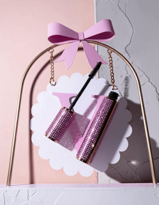 La Vivis Pink Rhinestone Mascara